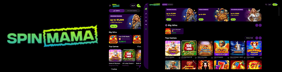 Spinmama Casino - Najlepsze Miejsce do Gry Online